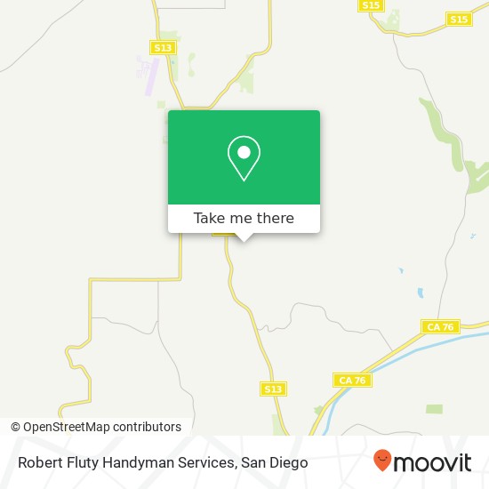 Mapa de Robert Fluty Handyman Services
