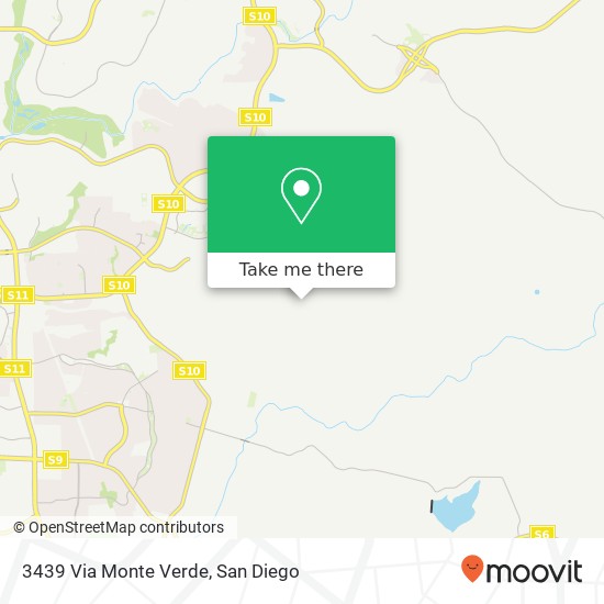 3439 Via Monte Verde map