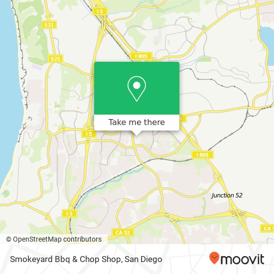 Smokeyard Bbq & Chop Shop map