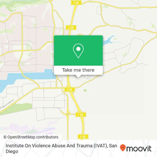 Institute On Violence Abuse And Trauma (IVAT) map