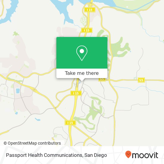 Mapa de Passport Health Communications