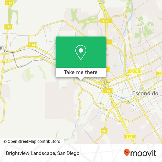 Mapa de Brightview Landscape