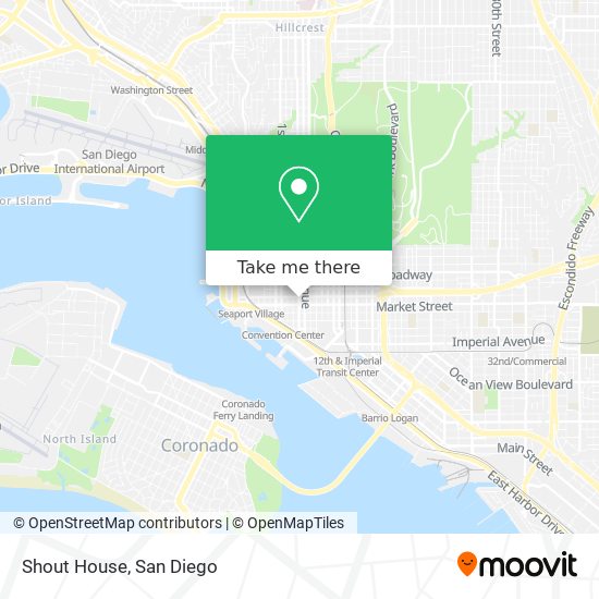 Shout House map