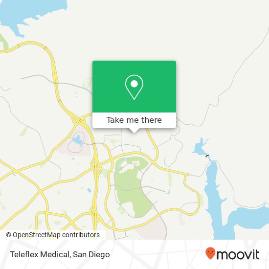 Teleflex Medical map