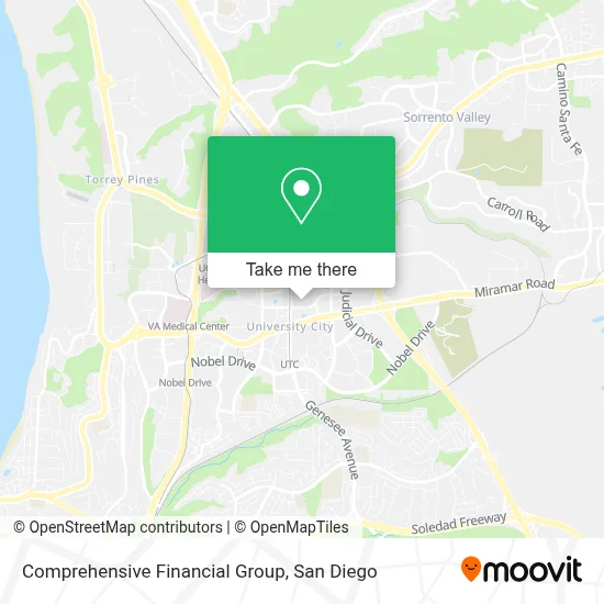 Comprehensive Financial Group map