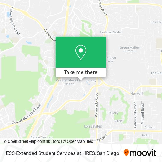 ESS-Extended Student Services at HRES map