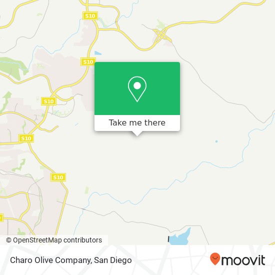 Mapa de Charo Olive Company