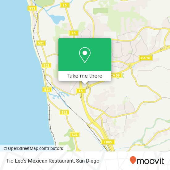 Mapa de Tio Leo's Mexican Restaurant