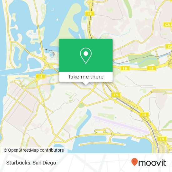 Starbucks map