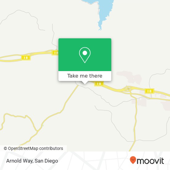 Mapa de Arnold Way