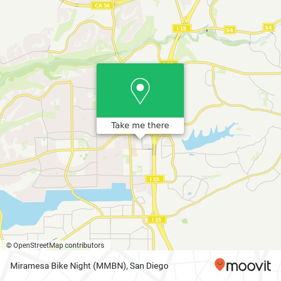 Miramesa Bike Night (MMBN) map