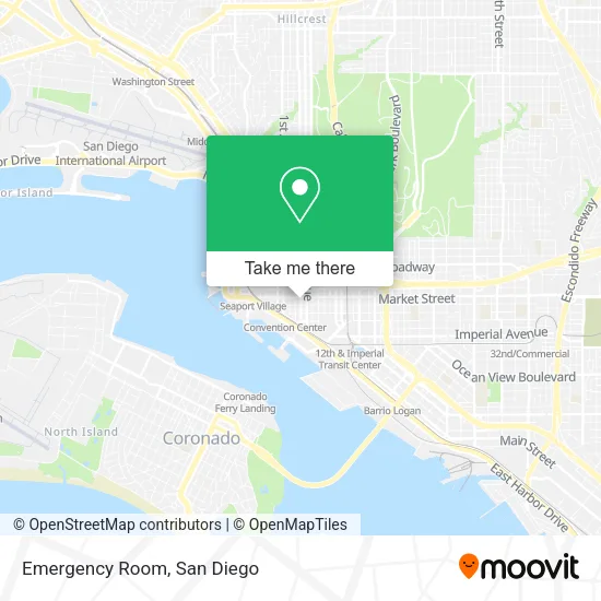 Emergency Room map