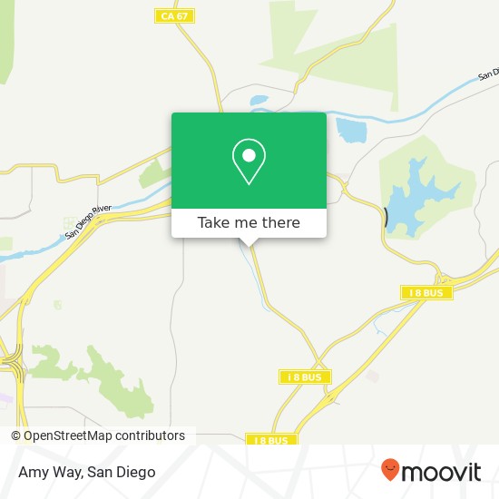 Amy Way map