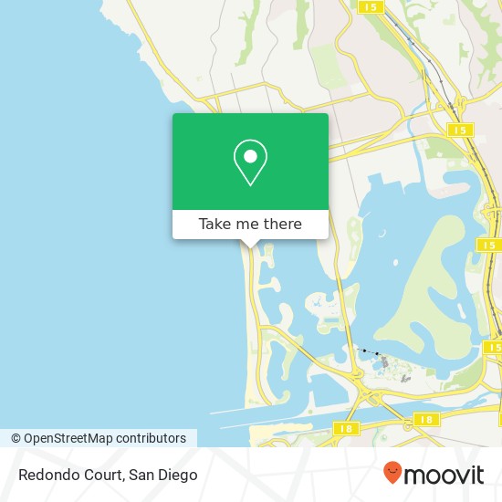 Redondo Court map