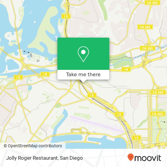 Mapa de Jolly Roger Restaurant