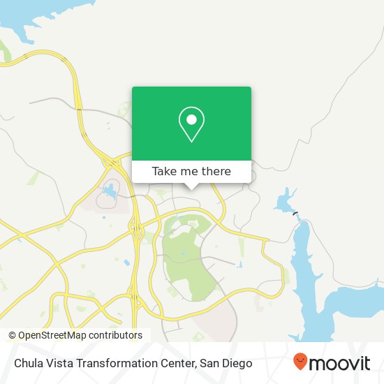 Chula Vista Transformation Center map