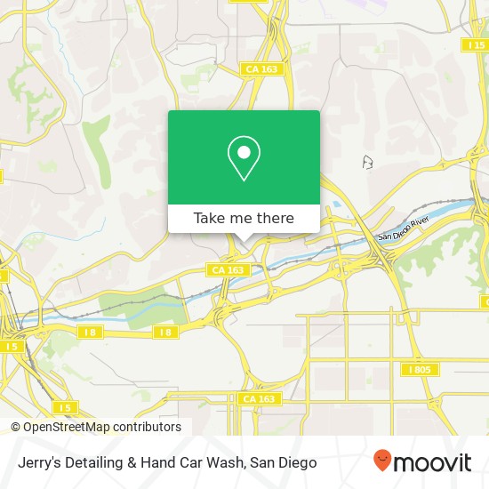 Jerry's Detailing & Hand Car Wash map