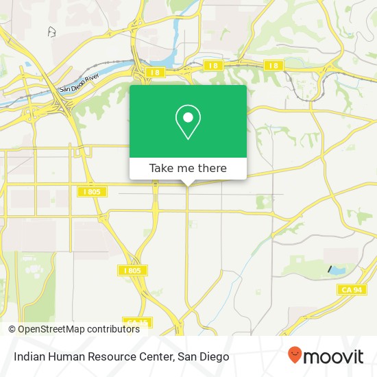 Indian Human Resource Center map