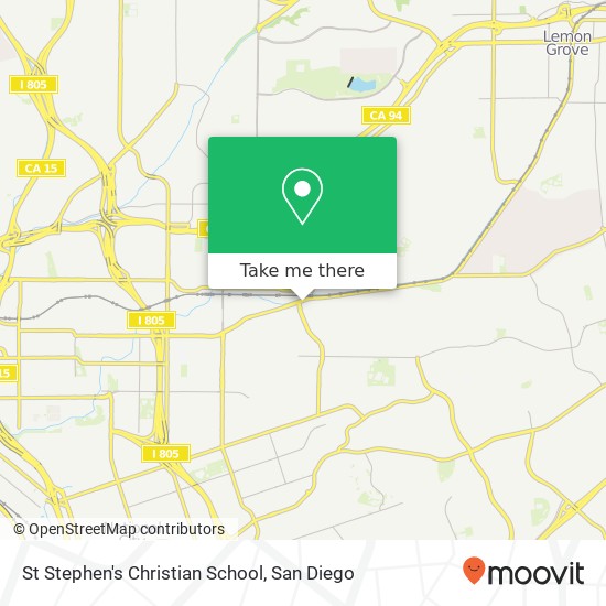 St Stephen's Christian School map