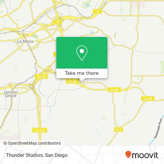 Mapa de Thunder Studios