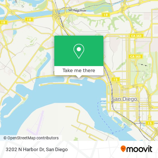 3202 N Harbor Dr map