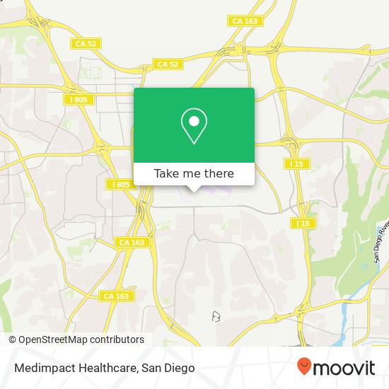 Mapa de Medimpact Healthcare