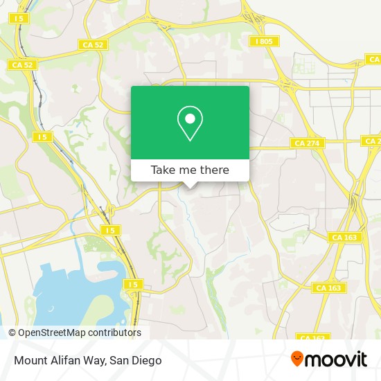 Mapa de Mount Alifan Way