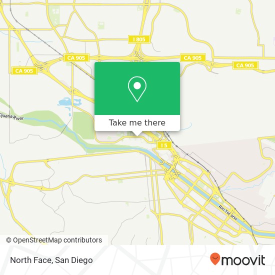 North Face, 4321 Camino de la Plz San Ysidro, CA 92173 map