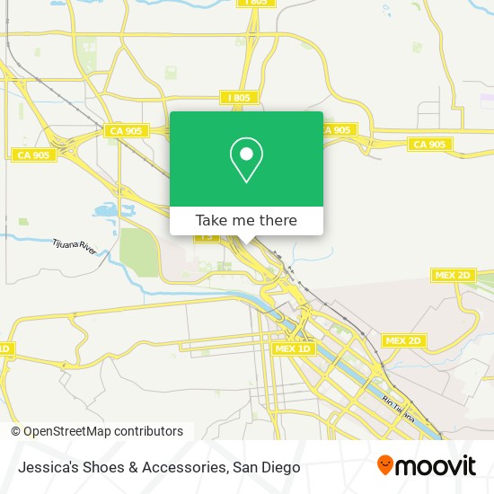 Mapa de Jessica's Shoes & Accessories