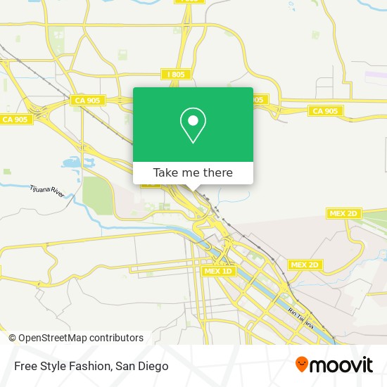 Free Style Fashion map