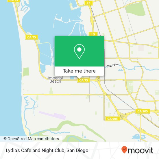 Mapa de Lydia's Cafe and Night Club