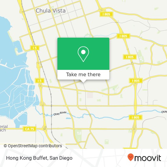 Hong Kong Buffet, 1321 3rd Ave Chula Vista, CA 91911 map