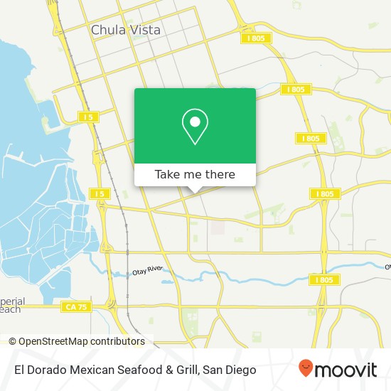 Mapa de El Dorado Mexican Seafood & Grill