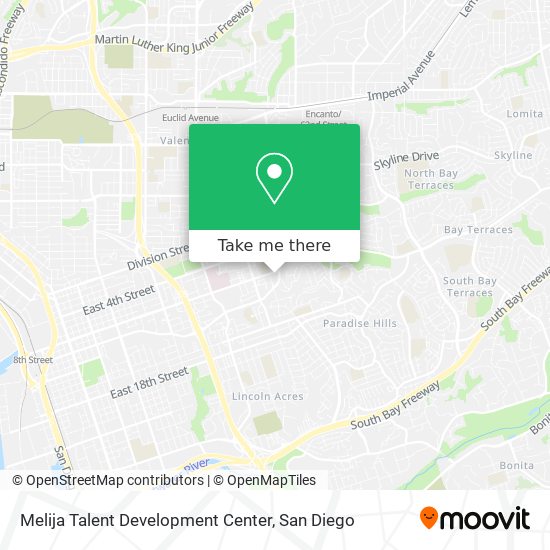 Mapa de Melija Talent Development Center