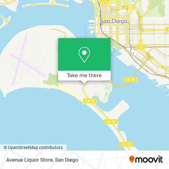 Avenue Liquor Store map