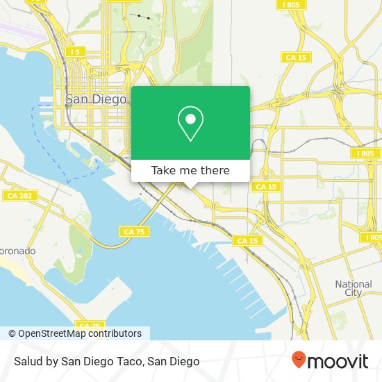 Mapa de Salud by San Diego Taco, 2196 Logan Ave San Diego, CA 92113