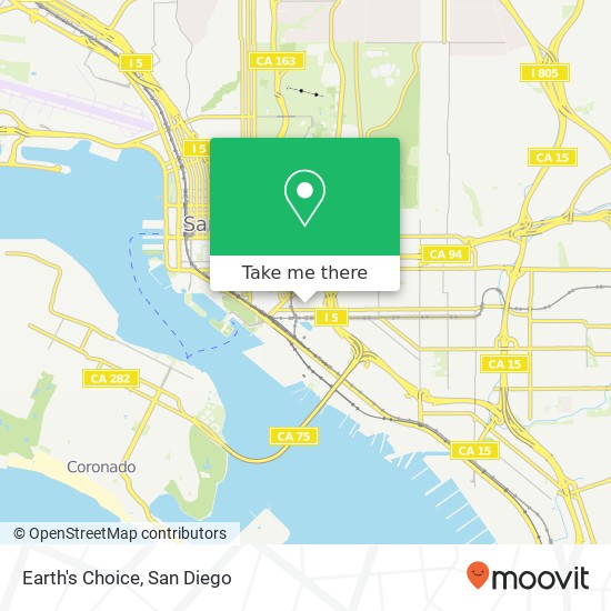 Earth's Choice, 141 14th St San Diego, CA 92101 map