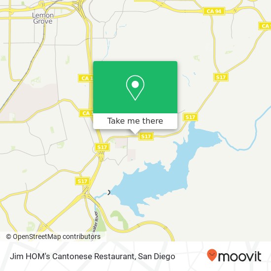 Jim HOM's Cantonese Restaurant, 9330 Jamacha Blvd Spring Valley, CA 91977 map