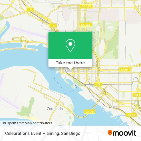 Mapa de Celebrations Event Planning