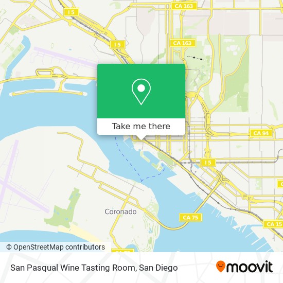 San Pasqual Wine Tasting Room map