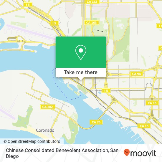 Chinese Consolidated Benevolent Association map
