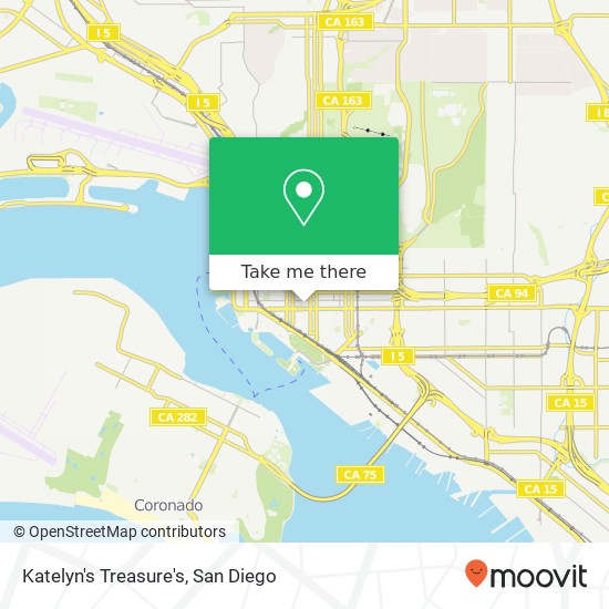 Katelyn's Treasure's, 606 3rd Ave San Diego, CA 92101 map