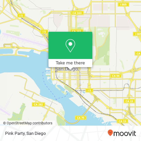 Pink Party map