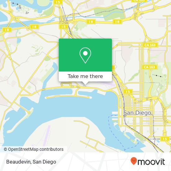 Beaudevin, 3225 N Harbor Dr San Diego, CA 92101 map