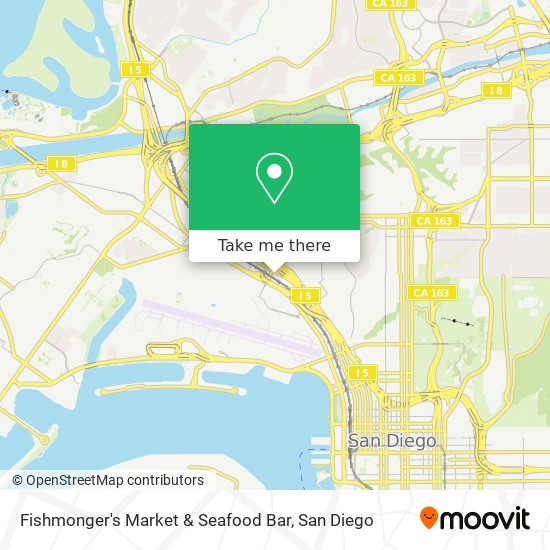 Fishmonger's Market & Seafood Bar map
