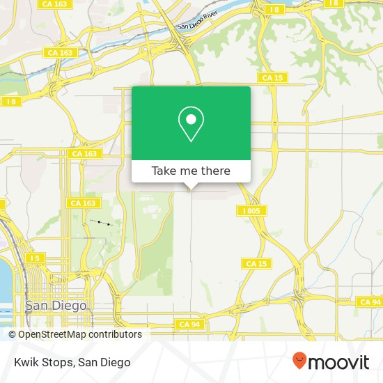 Mapa de Kwik Stops, 3028 Upas St San Diego, CA 92104