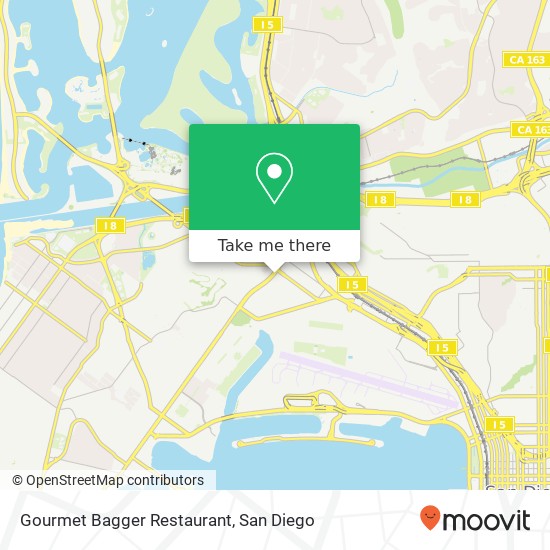 Gourmet Bagger Restaurant, 3357 Rosecrans St San Diego, CA 92110 map