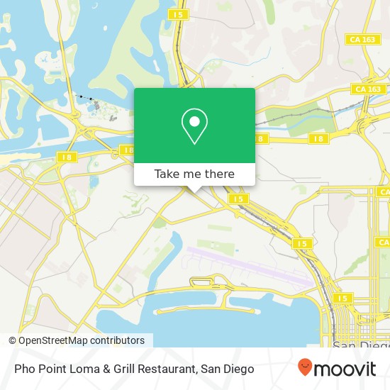 Pho Point Loma & Grill Restaurant, 2788 Midway Dr San Diego, CA 92110 map