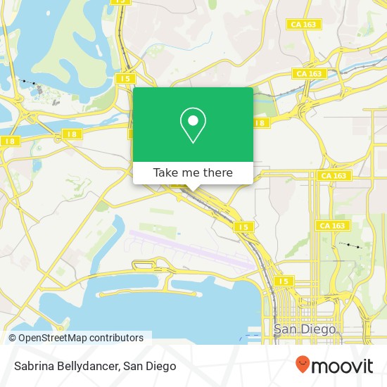 Sabrina Bellydancer map