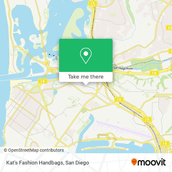Kat's Fashion Handbags map